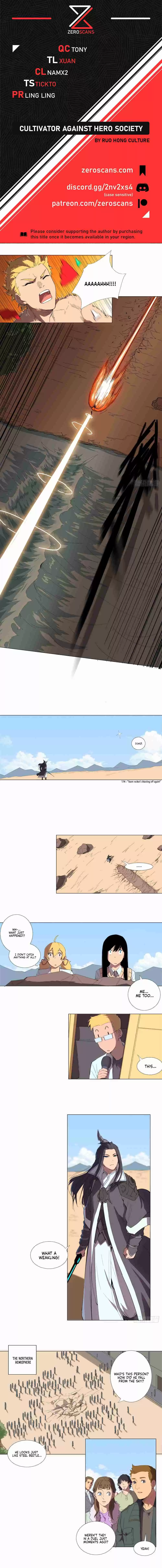Cultivator Against Hero Society Ch. 7
