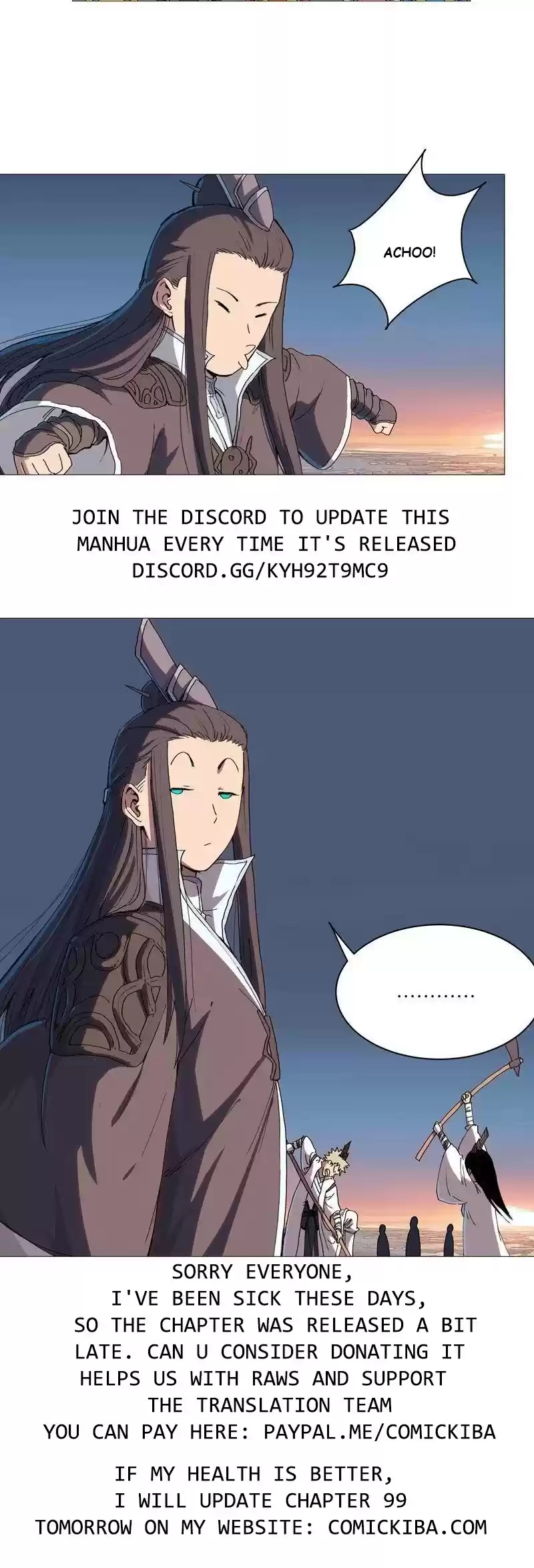 Cultivator Against Hero Society Chapter 98: Comickiba.com