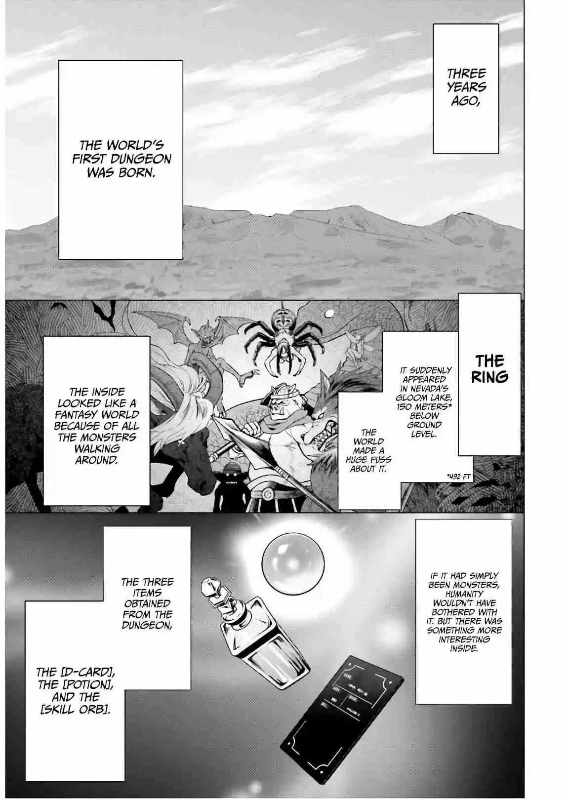 D Genesis: Dungeon ga Dekite 3 nen Vol. 1 Ch. 1