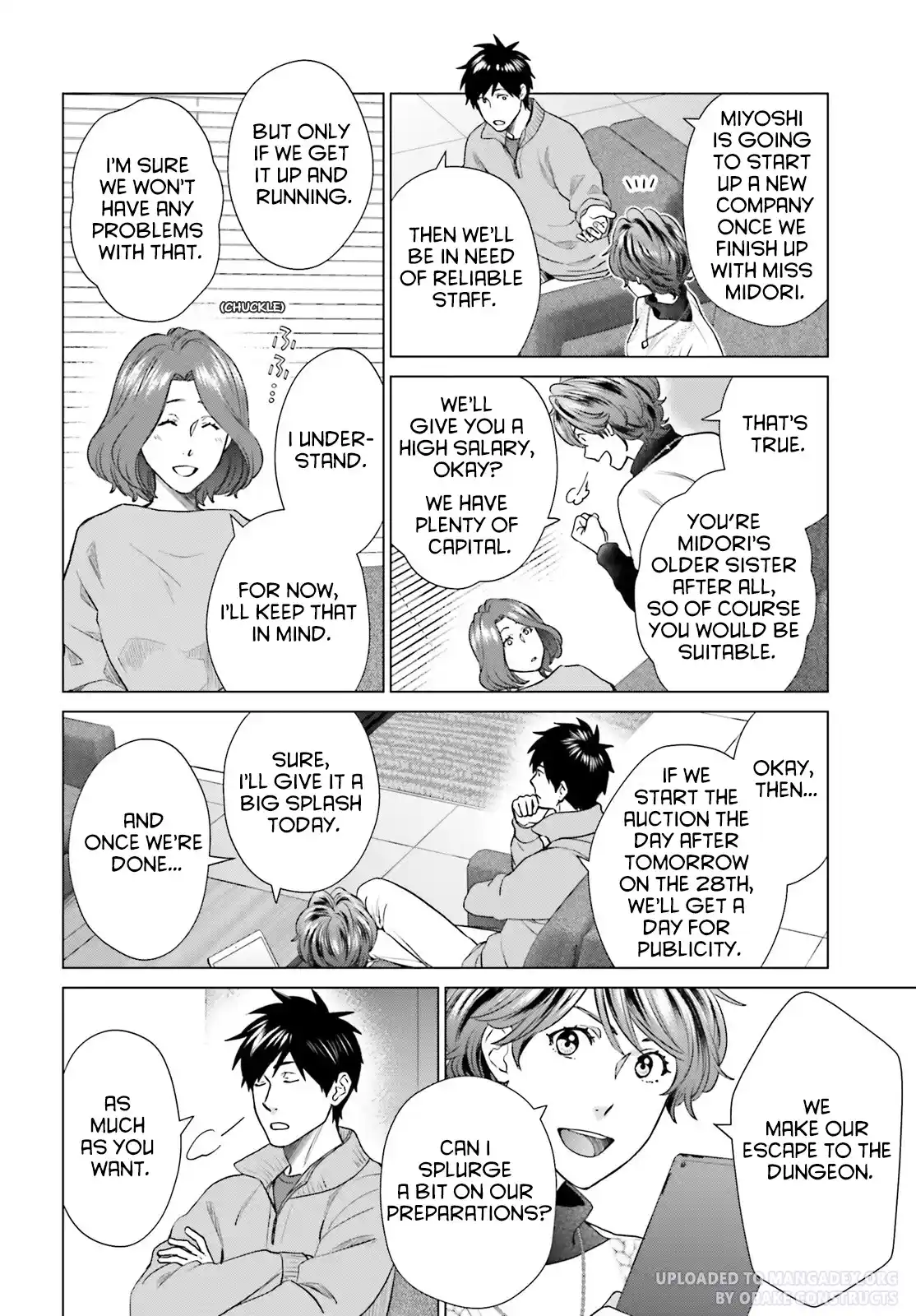 D Genesis: Dungeon Ga Dekite 3-Nen Vol.4 Chapter 28