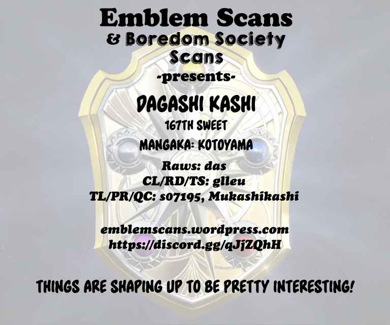 Dagashi Kashi Vol. 10 Ch. 167 Girl's Party