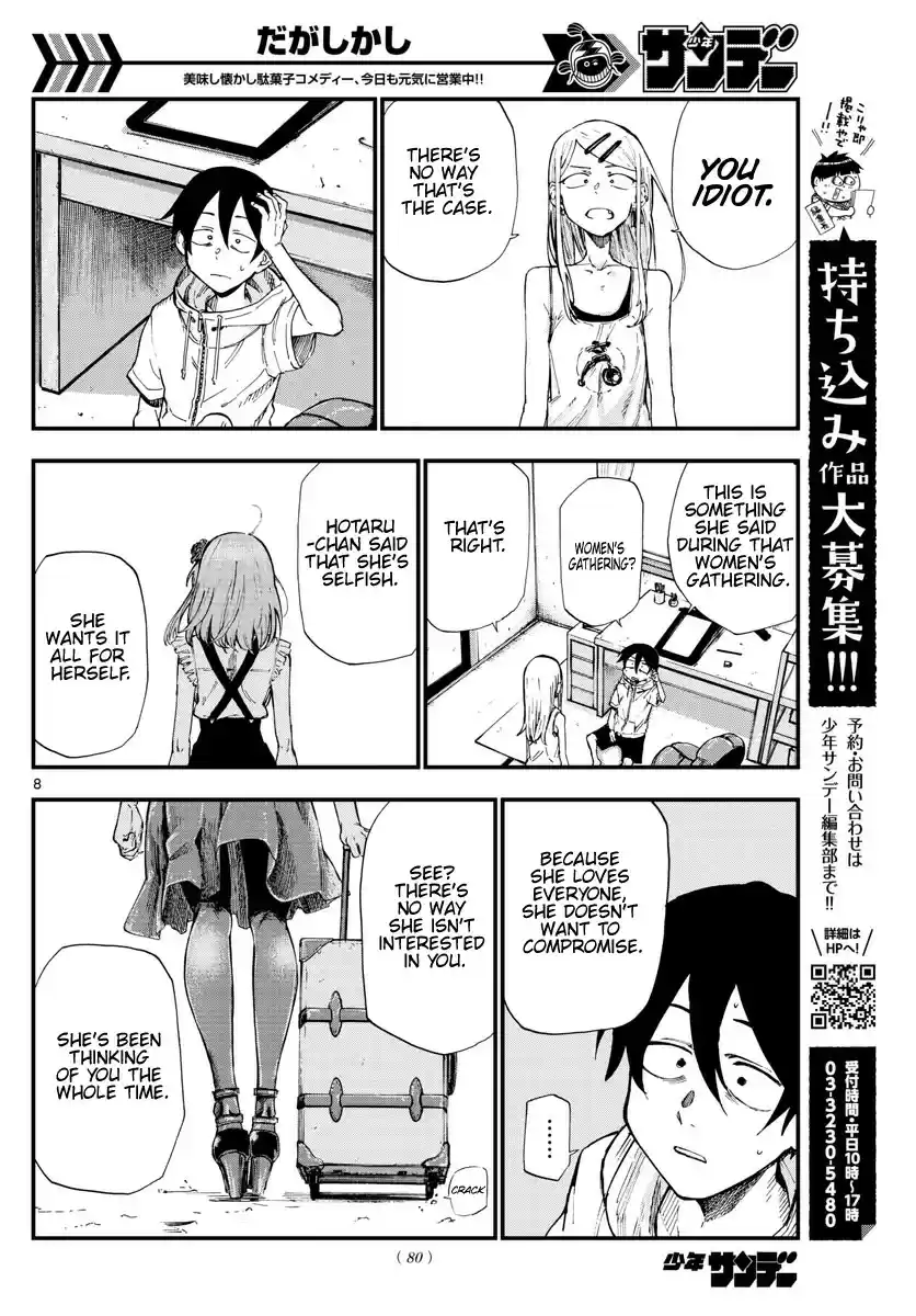 Dagashi Kashi Vol. 11 Ch. 184 Hard Punch