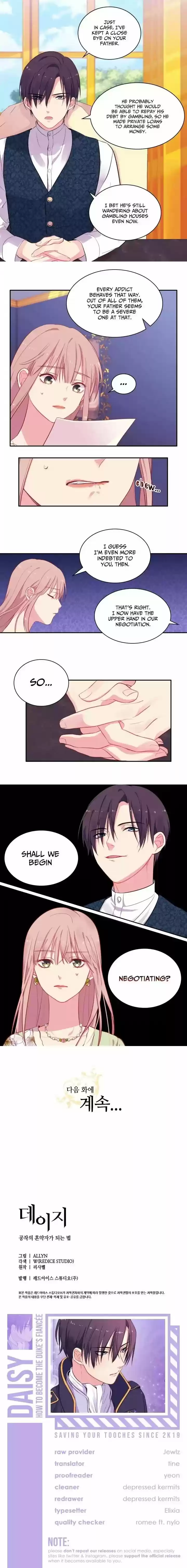 Daisy: How To Become The Duke's Fiancée Chapter 5