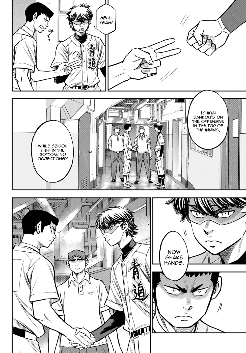 Daiya No A - Act Ii Chapter 223: The Choice Of The Team