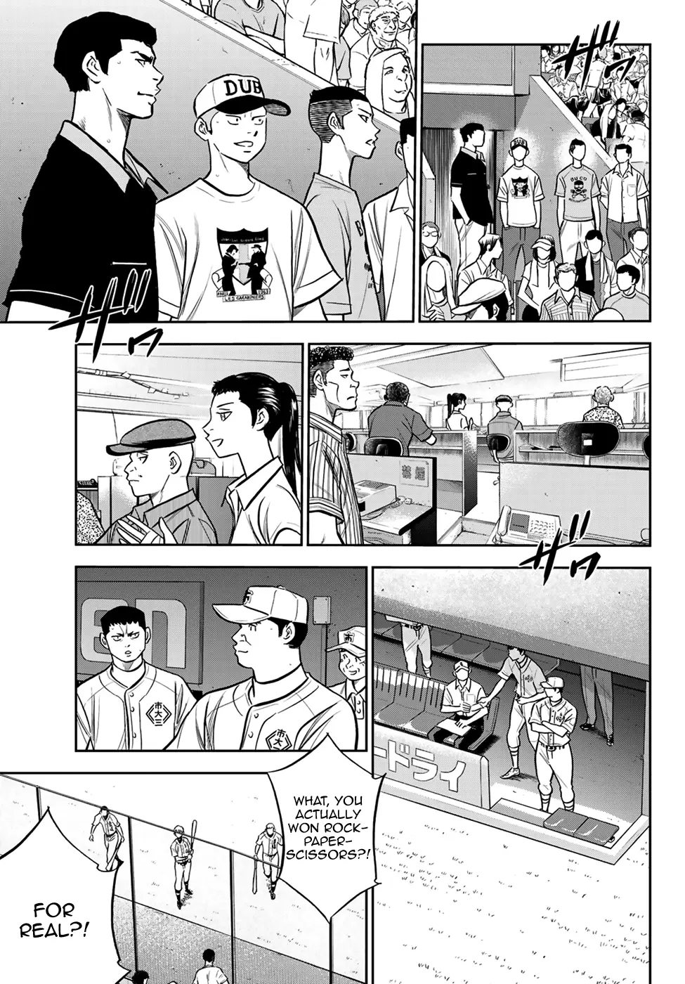 Daiya No A - Act Ii Chapter 223: The Choice Of The Team