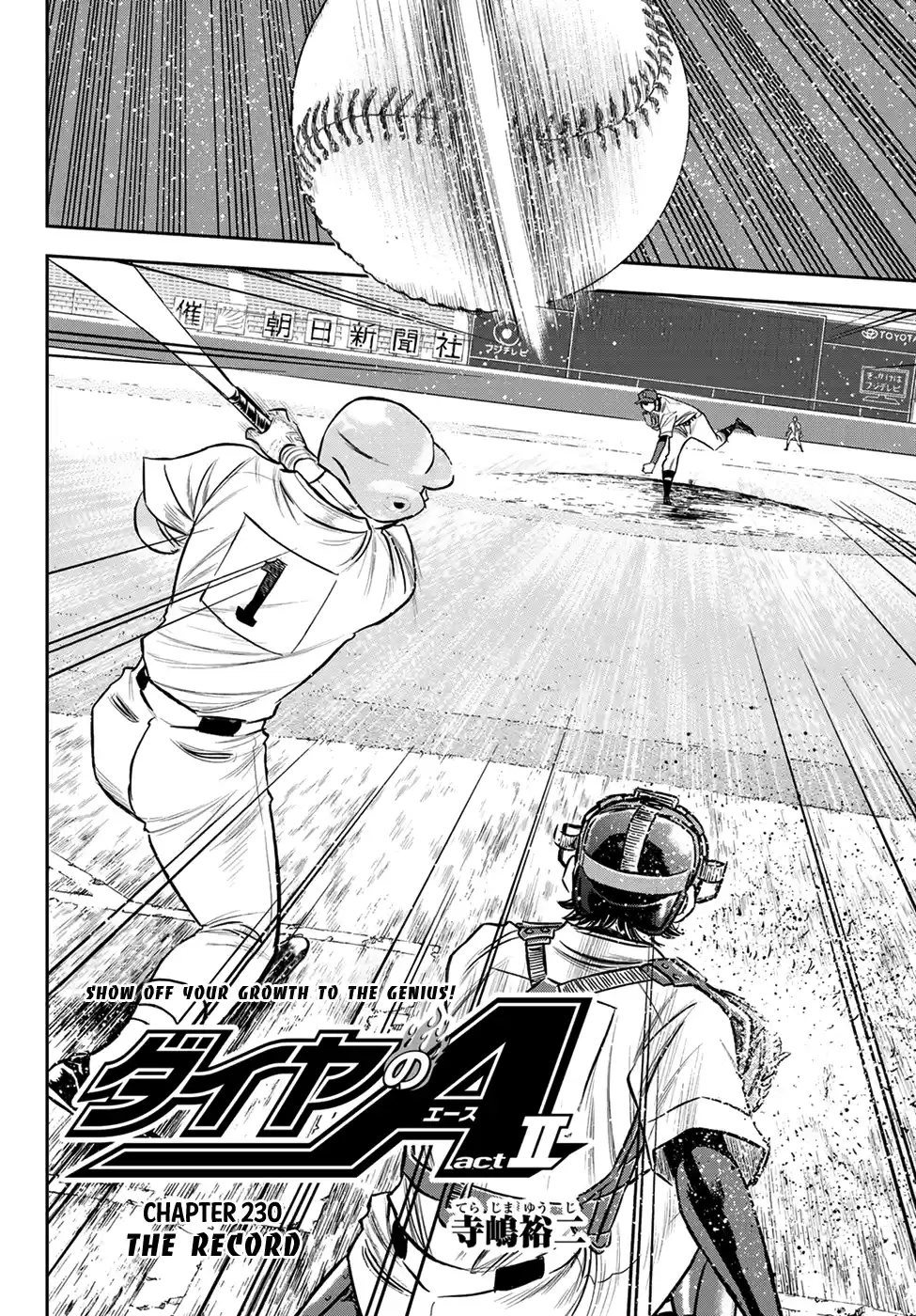 Daiya No A - Act Ii Chapter 230: The Record