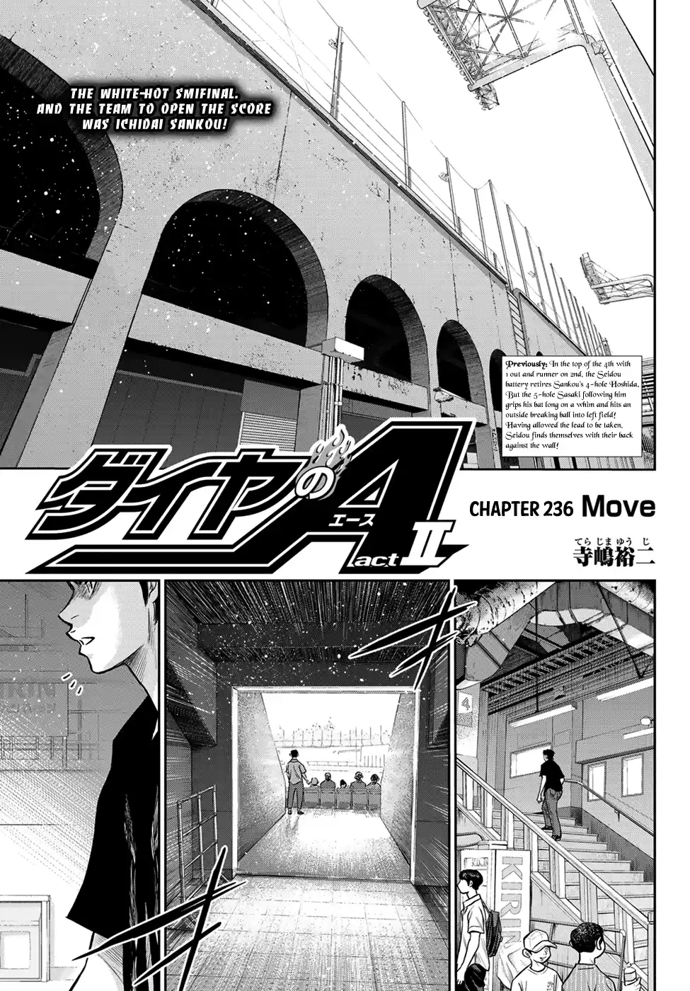 Daiya No A - Act Ii Chapter 236: Move