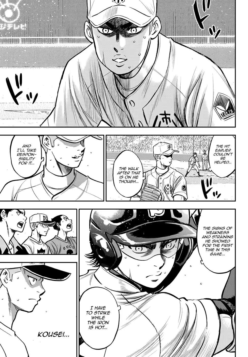 Daiya No A - Act Ii Chapter 237: A Member Of The Team