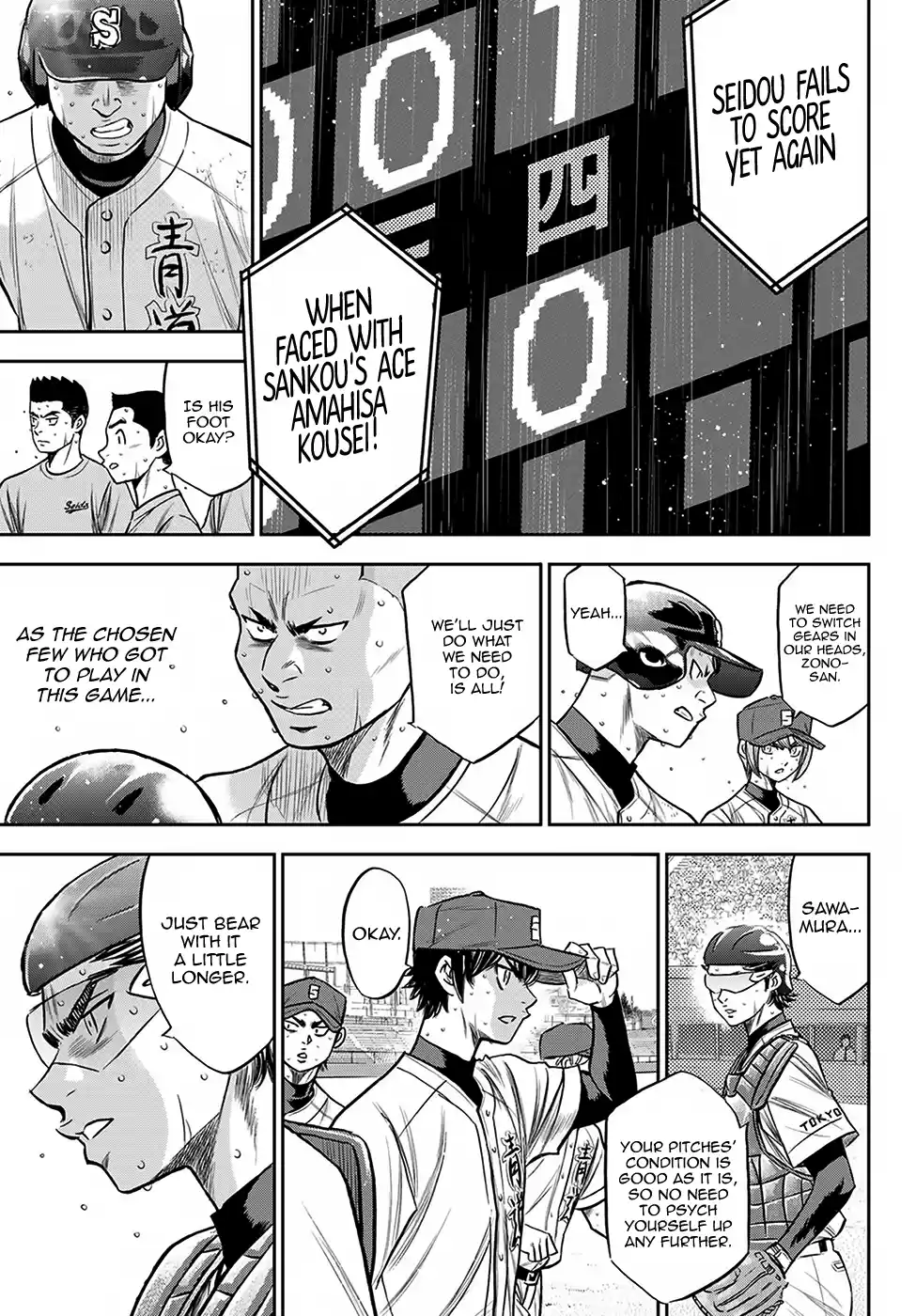 Daiya No A - Act Ii Chapter 238: Beyond The Limit