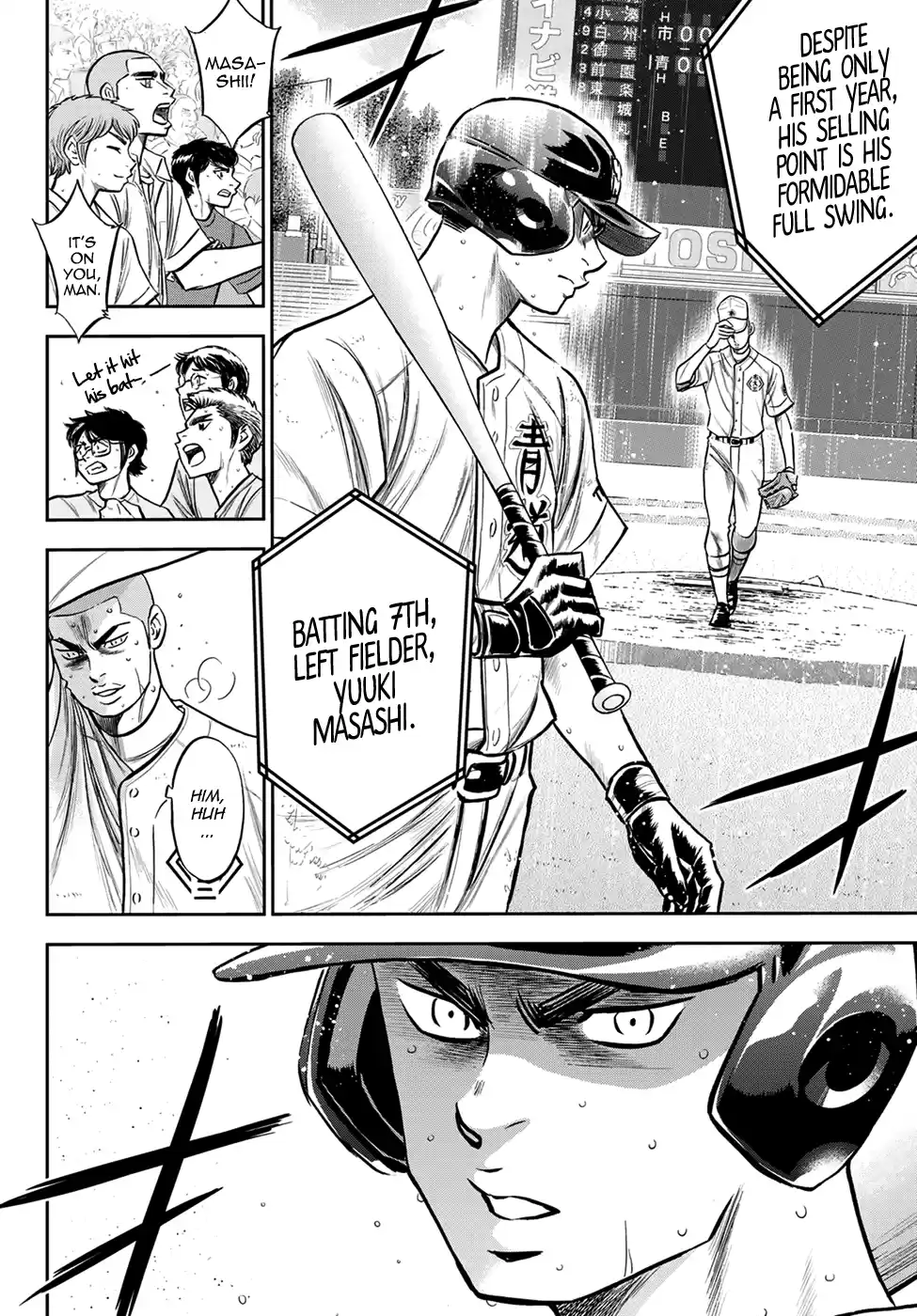 Daiya No A - Act Ii Chapter 241: Seidou's Pressure