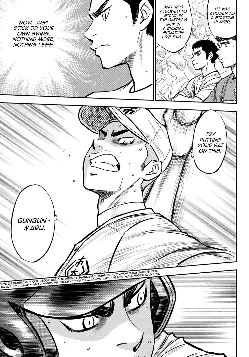 Daiya No A - Act Ii Chapter 241: Seidou's Pressure