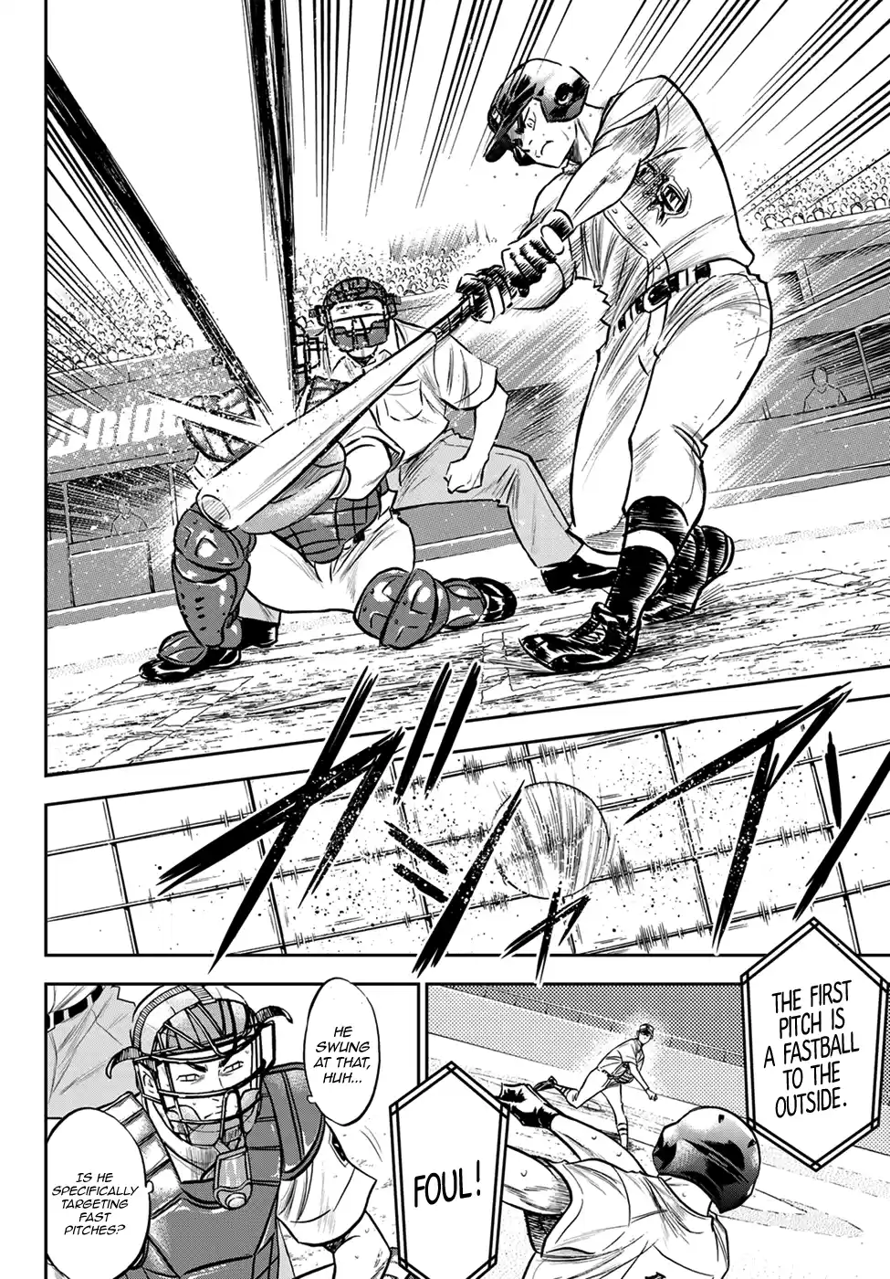 Daiya No A - Act Ii Chapter 241: Seidou's Pressure
