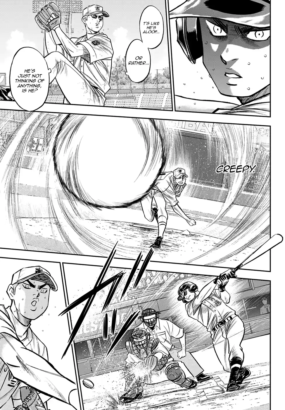 Daiya No A - Act Ii Chapter 241: Seidou's Pressure