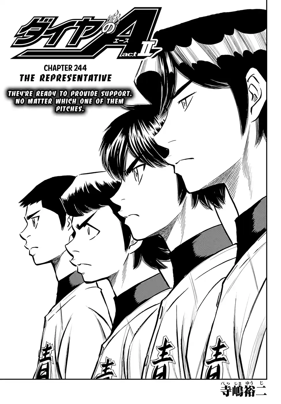 Daiya No A - Act Ii Chapter 244: The Representative