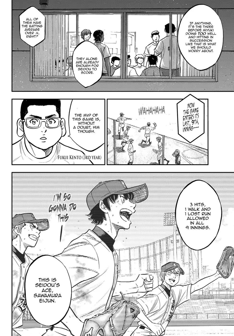 Daiya No A - Act Ii Chapter 258: Can't Wait