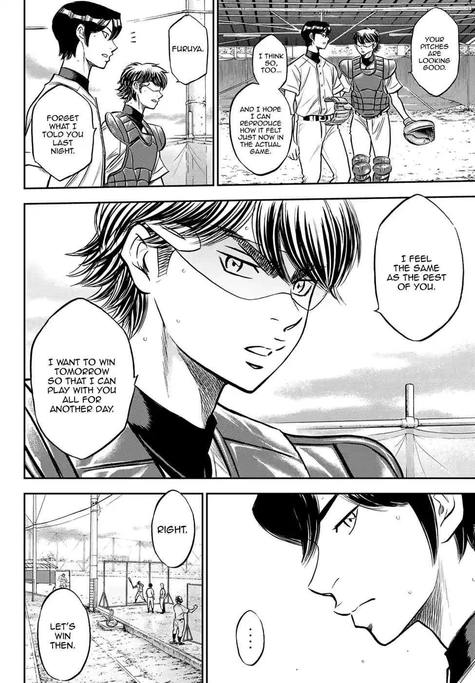 Daiya No A - Act Ii Chapter 259: Things Not To Be Compromised On
