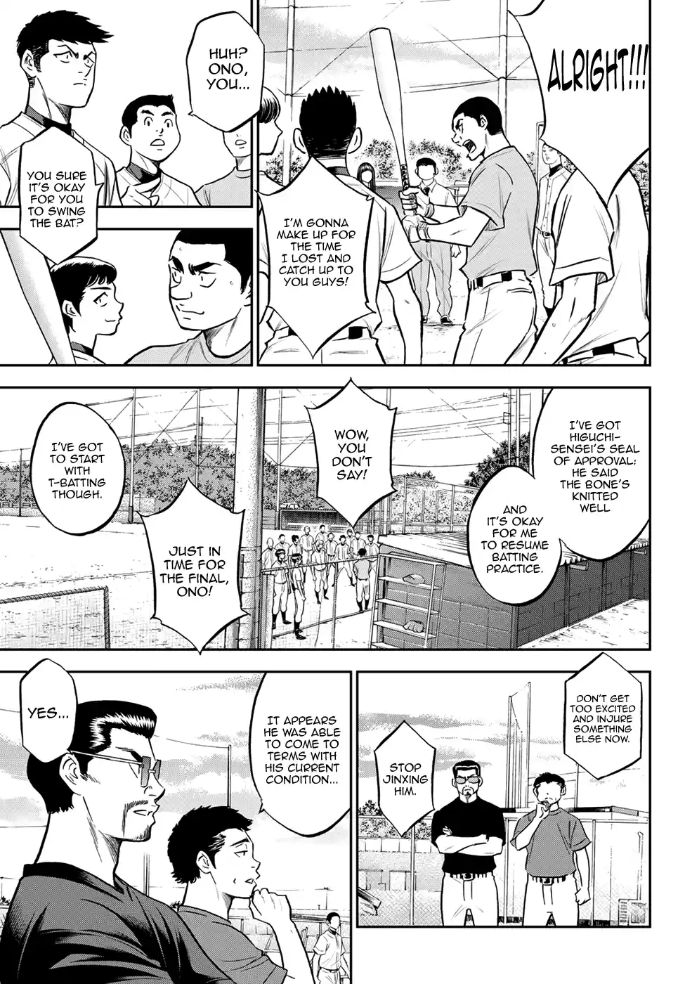 Daiya No A - Act Ii Chapter 260: That Day