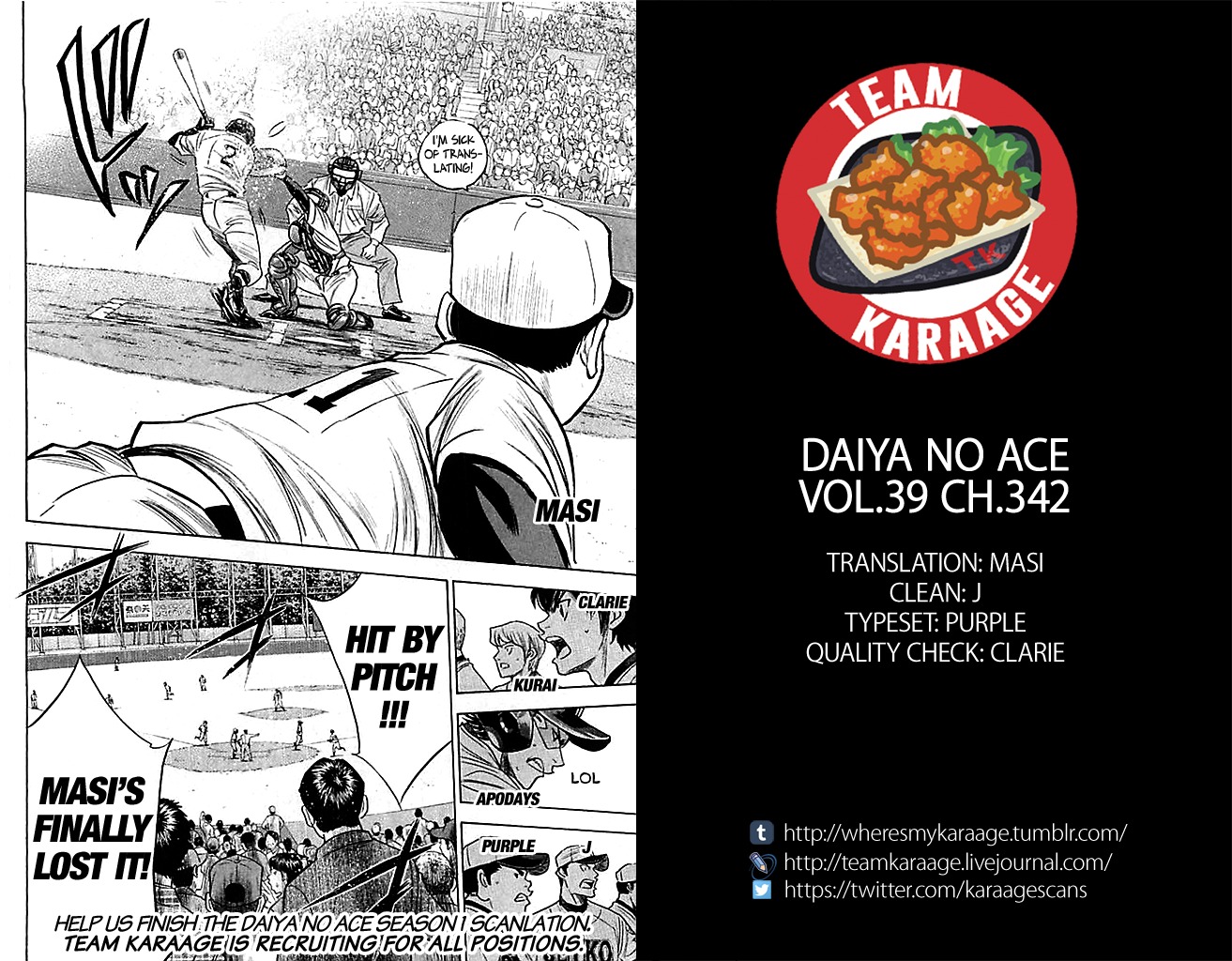 Daiya no A vol.39 ch.342