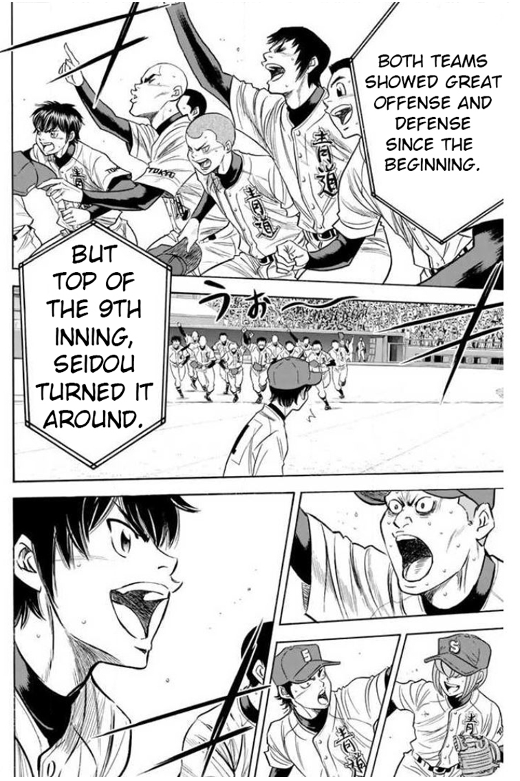 Daiya no A vol.46 ch.410