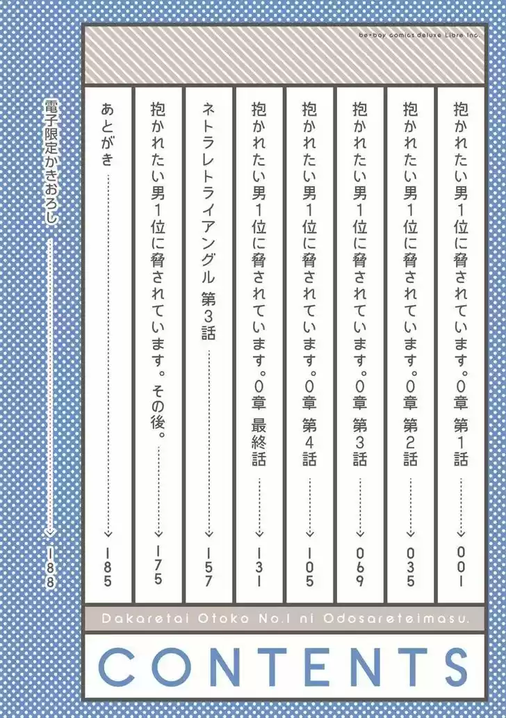 Dakaretai Otoko Ichii ni Odosarete Imasu. 18