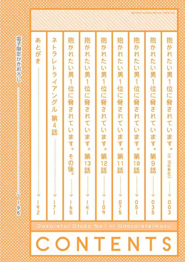 Dakaretai Otoko Ichii ni Odosarete Imasu. 19