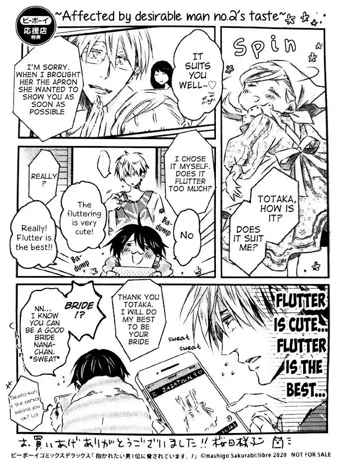 Dakaretai Otoko Ichii Ni Odosarete Imasu. Chapter 29.7