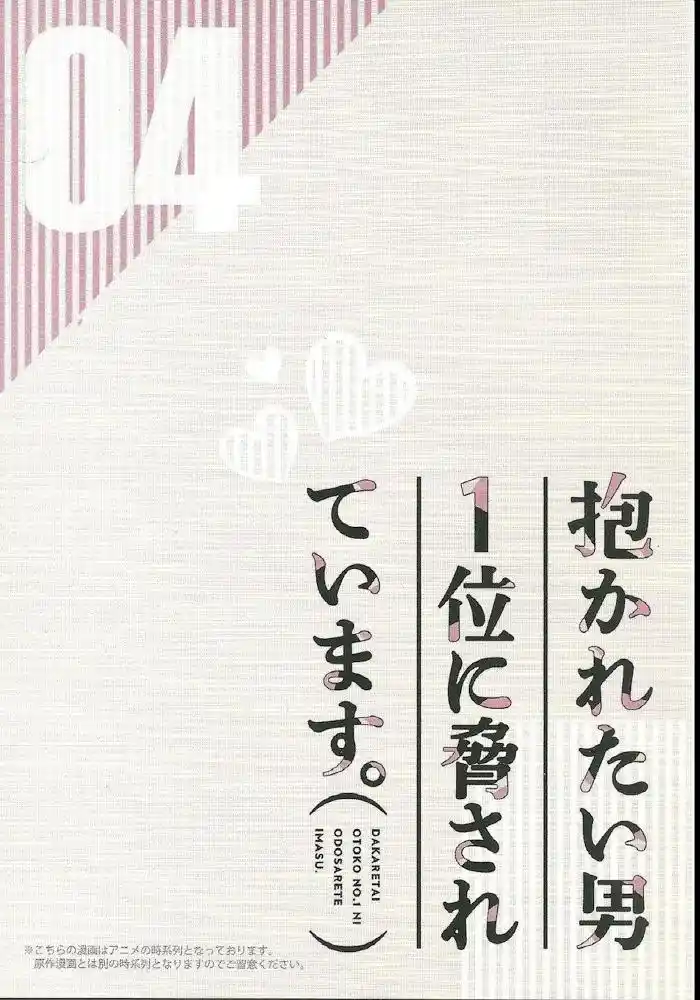 Dakaretai Otoko Ichii Ni Odosarete Imasu. Chapter 30.2