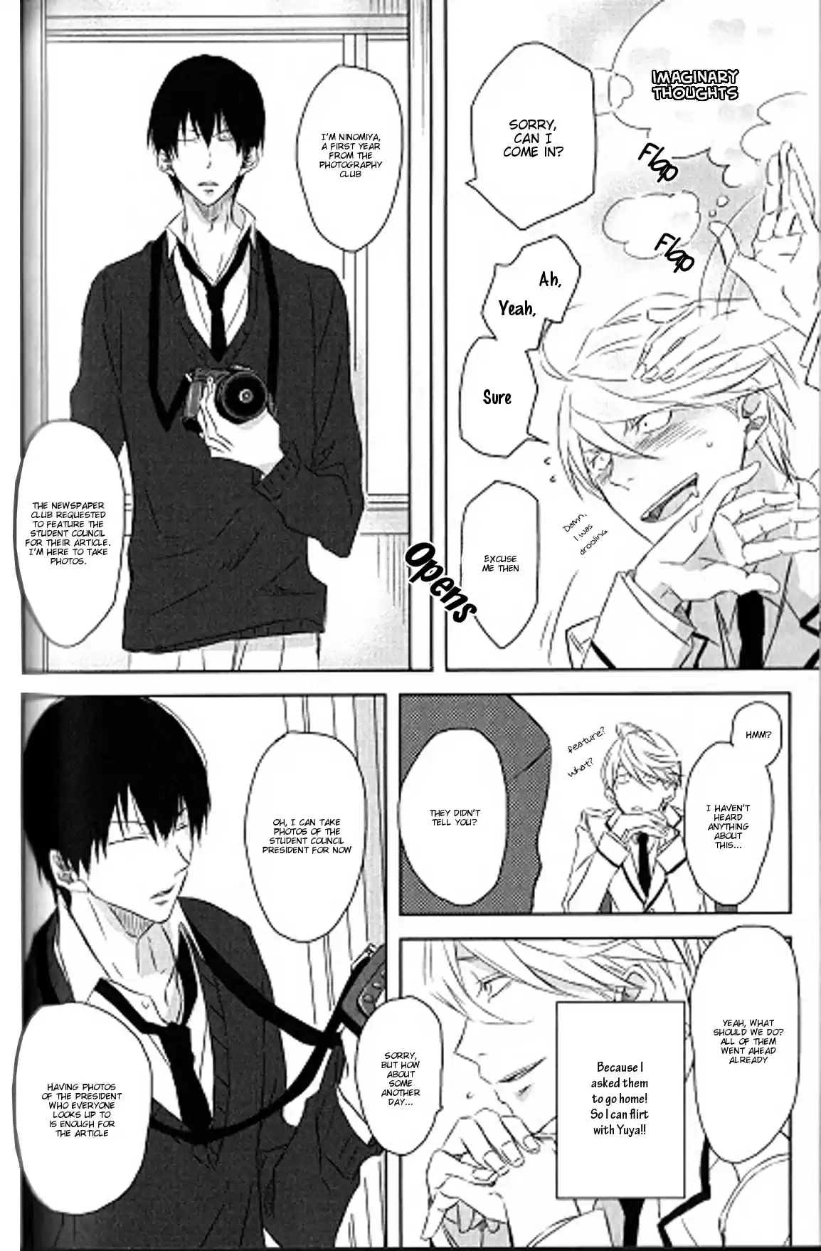 Dakaretai Otoko Ichii ni Odosarete Imasu. Vol. 1 Ch. 3.7 Side Story