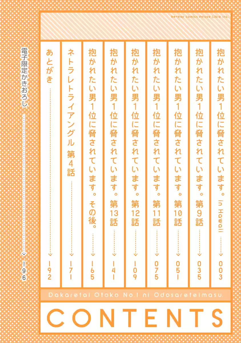 Dakaretai Otoko Ichii ni Odosarete Imasu. Vol. 4 Ch. 0 In Hawaii