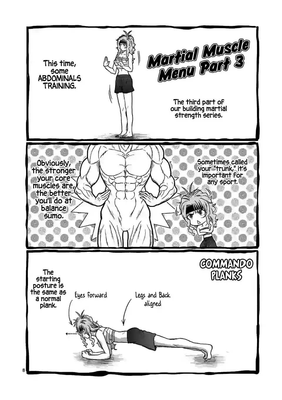 Danberu Nan Kiro Moteru? 114 Martial Muscle Menu Core