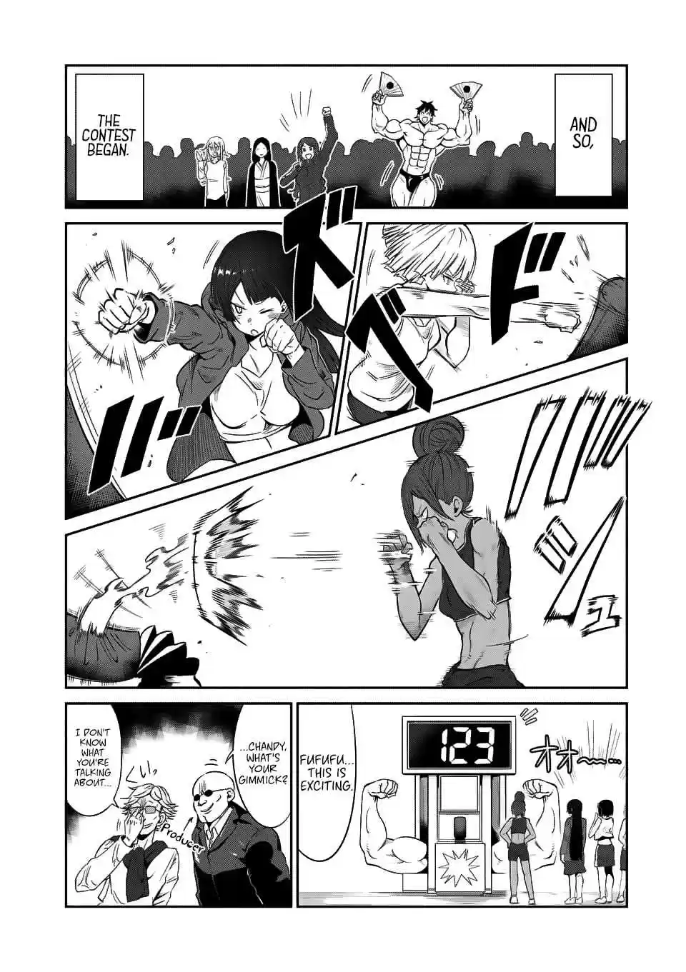 Danberu nan kiro moteru? Ch. 39 Punching Machine Contest