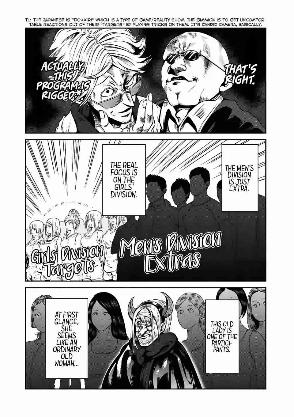 Danberu nan kiro moteru? Ch. 39 Punching Machine Contest