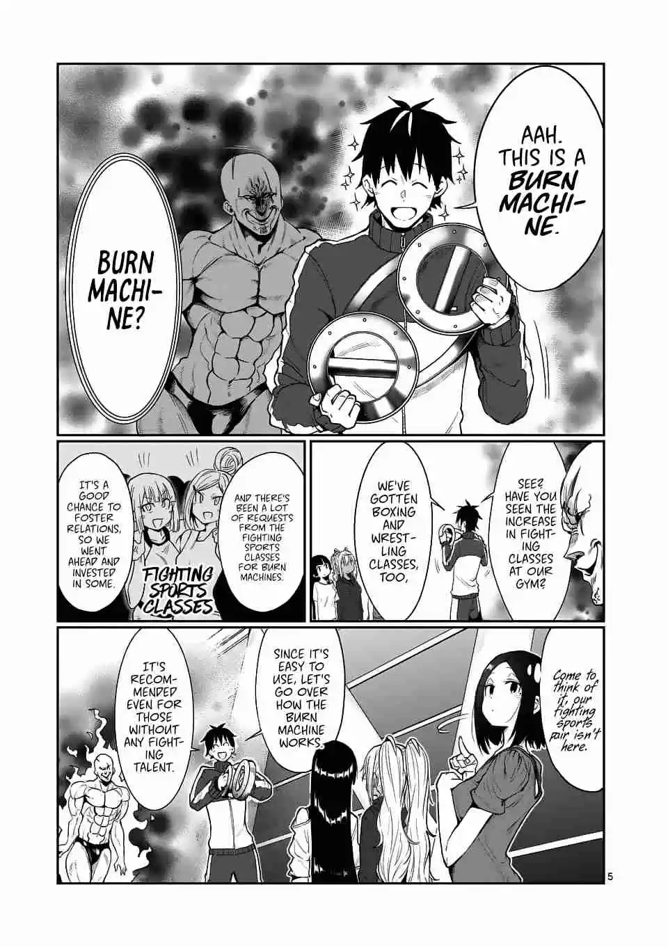 Danberu nan kiro moteru? Ch. 42 Burn Machine