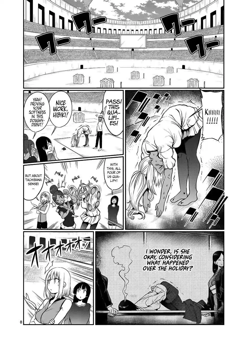 Danberu nan kiro moteru? Ch. 44 Static Stretches