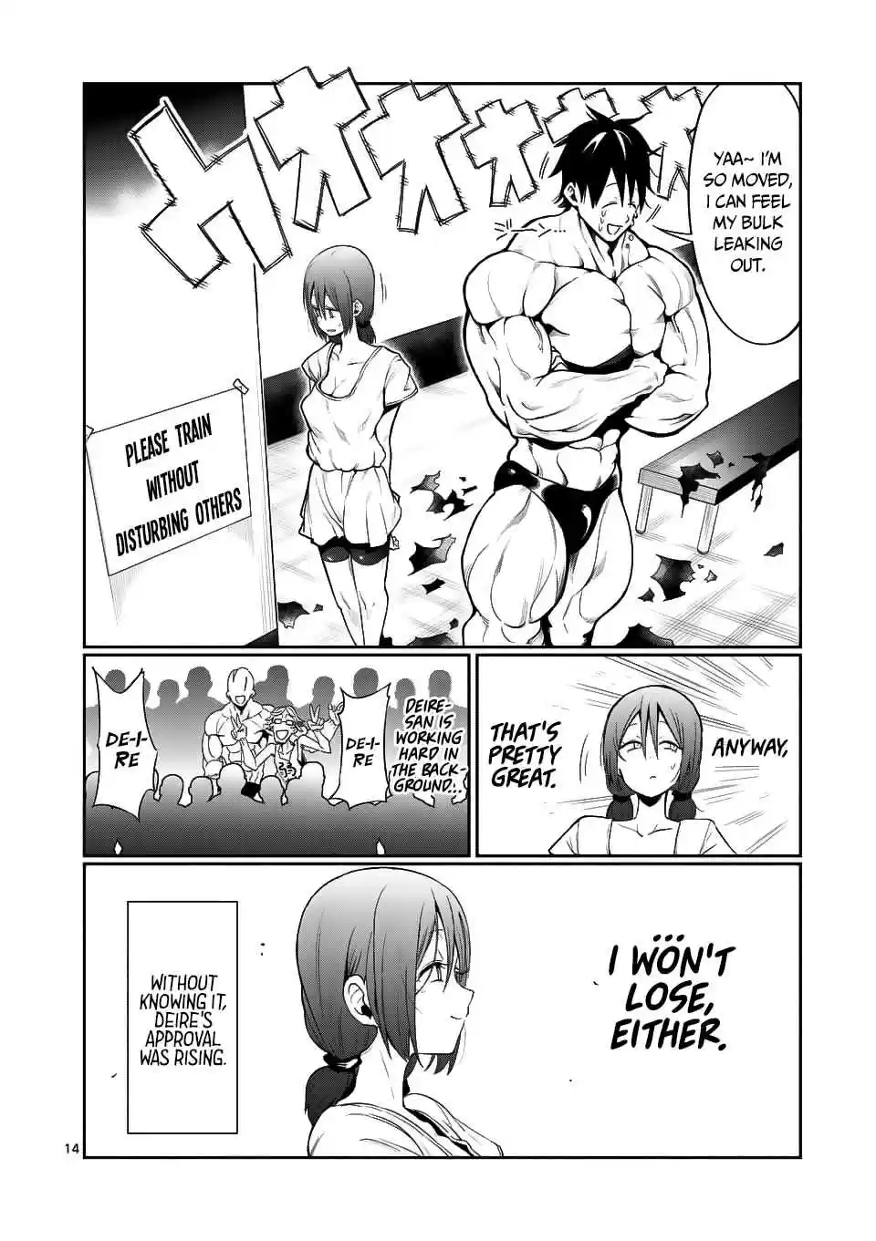 Danberu nan kiro moteru? Ch. 46 Forearm Curls