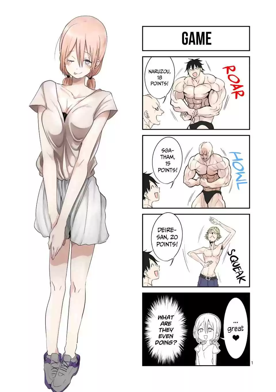 Danberu nan kiro moteru? Ch. 46 Forearm Curls