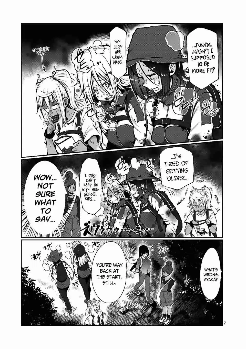 Danberu nan kiro moteru? Ch. 48 Hiking