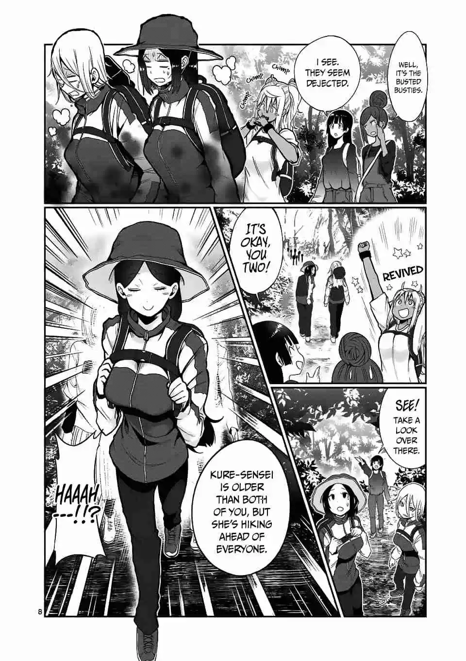 Danberu nan kiro moteru? Ch. 48 Hiking