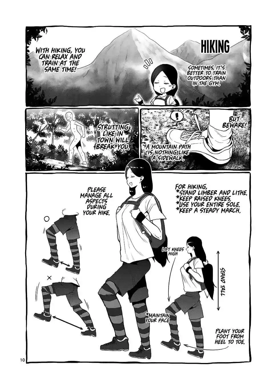 Danberu nan kiro moteru? Ch. 48 Hiking