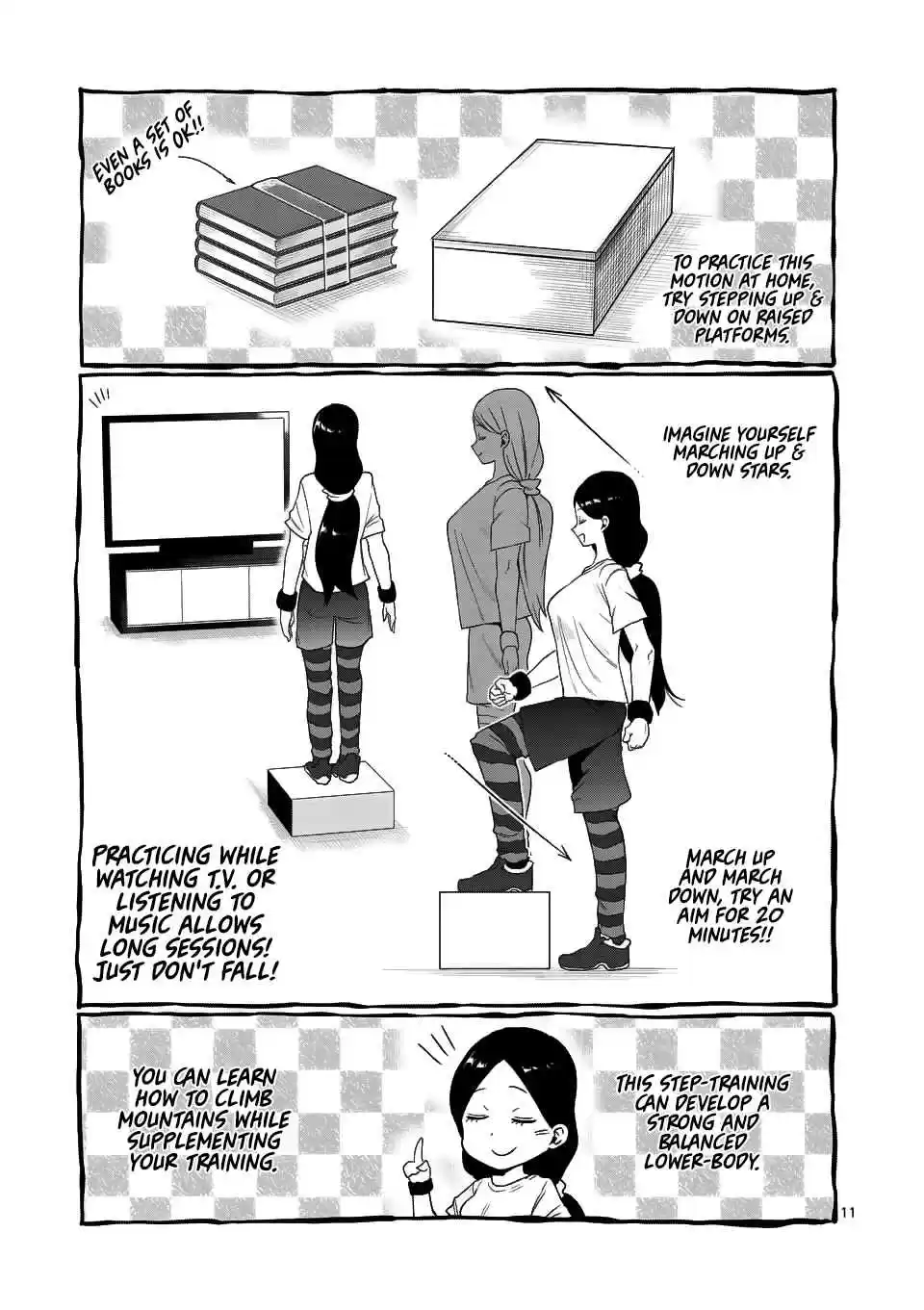 Danberu nan kiro moteru? Ch. 48 Hiking