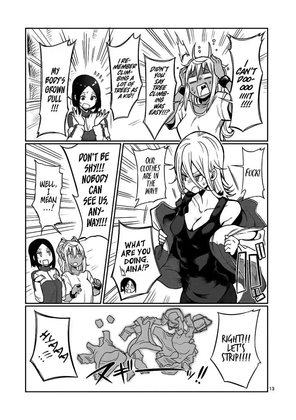 Danberu nan kiro moteru? Ch. 49 Tree Climbing