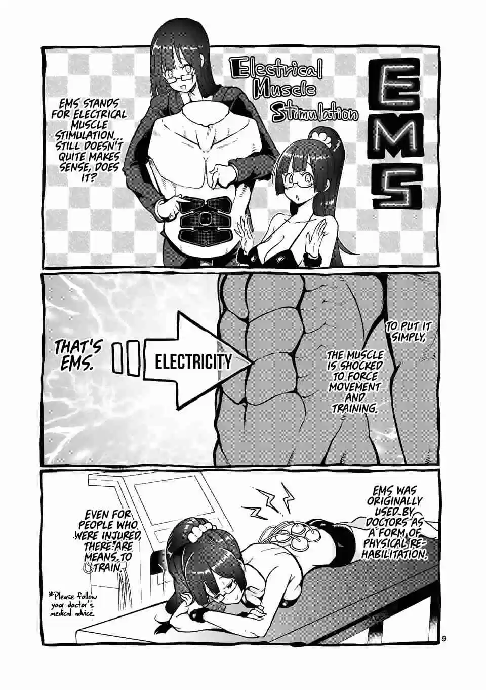Danberu nan kiro moteru? Ch. 50 Electrical Muscle Stimulation