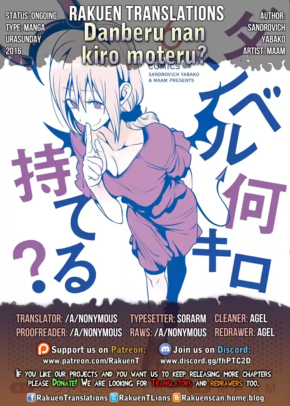 Danberu nan kiro moteru? Ch. 51 Hip Thrusts