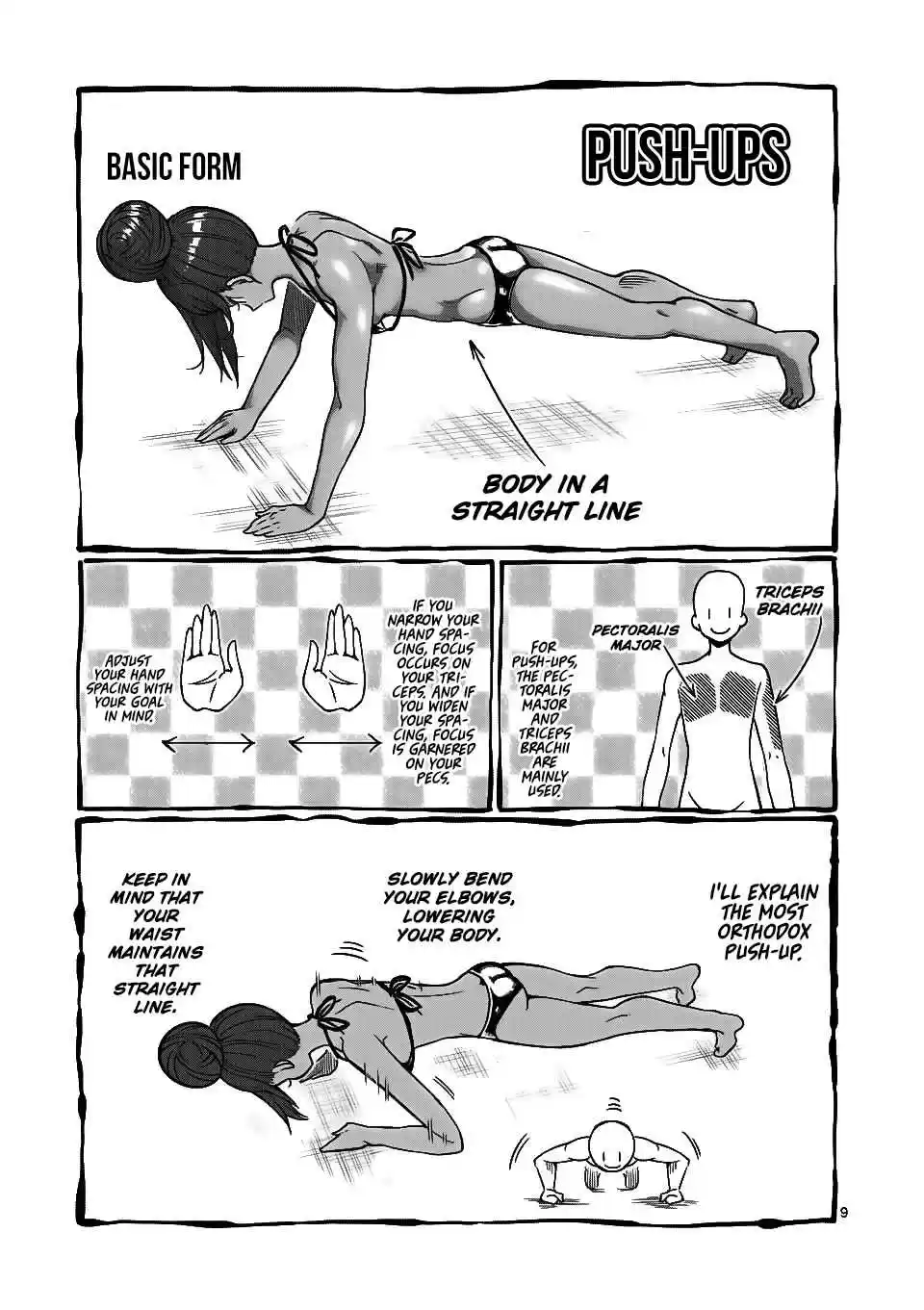Danberu nan kiro moteru? Ch. 54 Push Ups