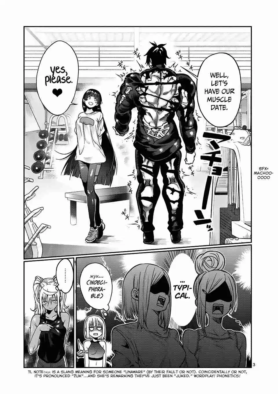 Danberu nan kiro moteru? Ch. 55 Personal Training