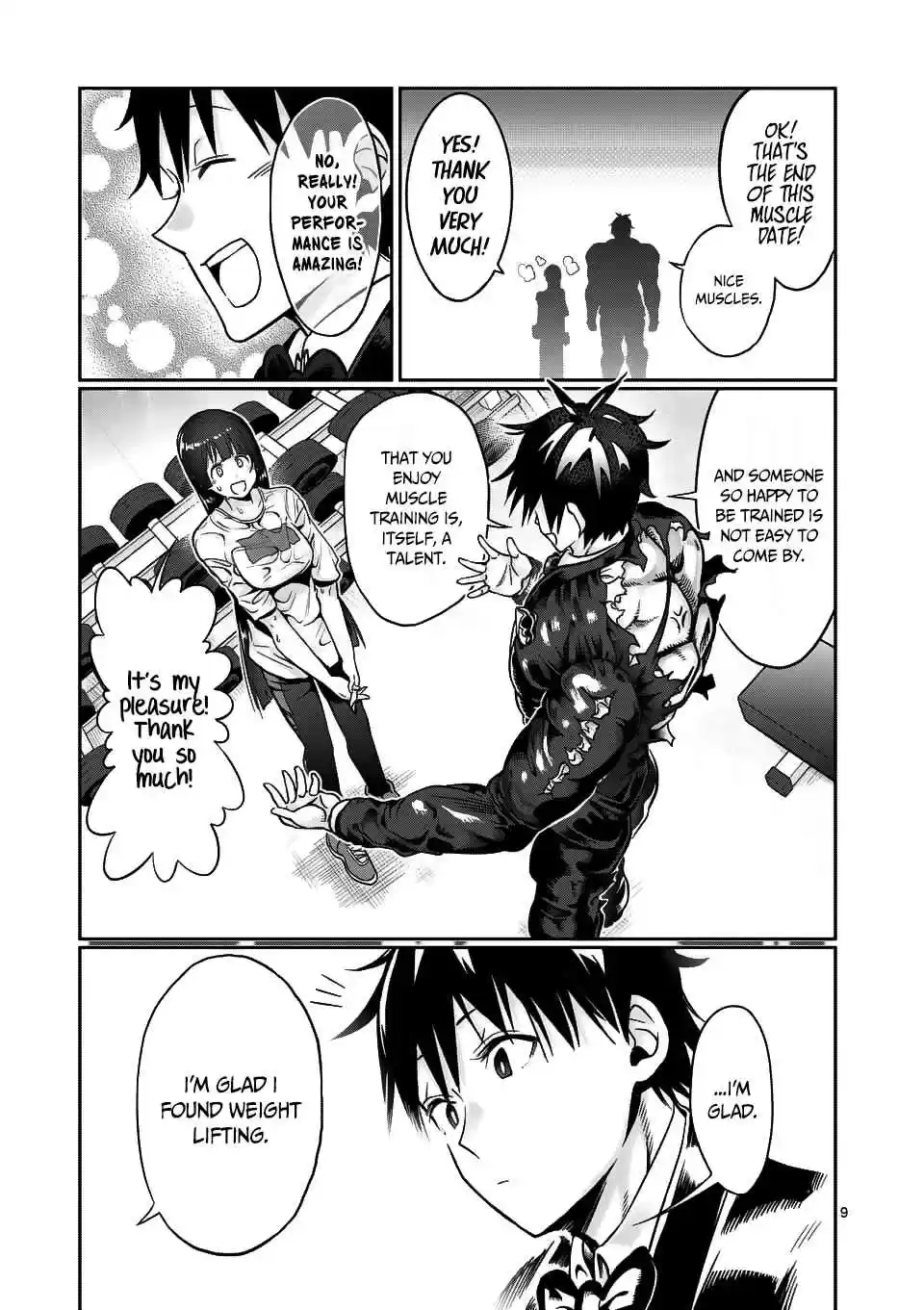 Danberu nan kiro moteru? Ch. 55 Personal Training