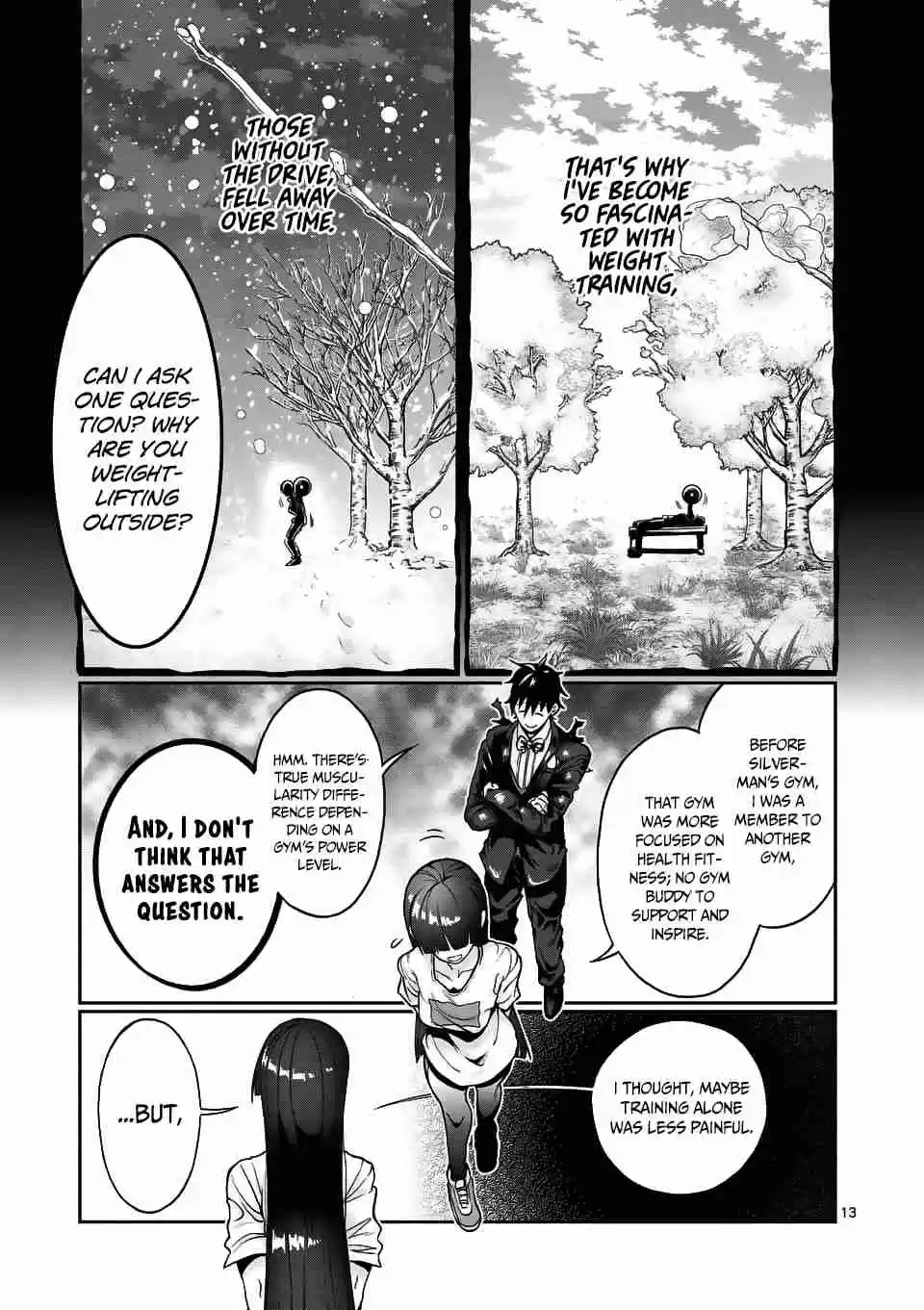 Danberu nan kiro moteru? Ch. 55 Personal Training