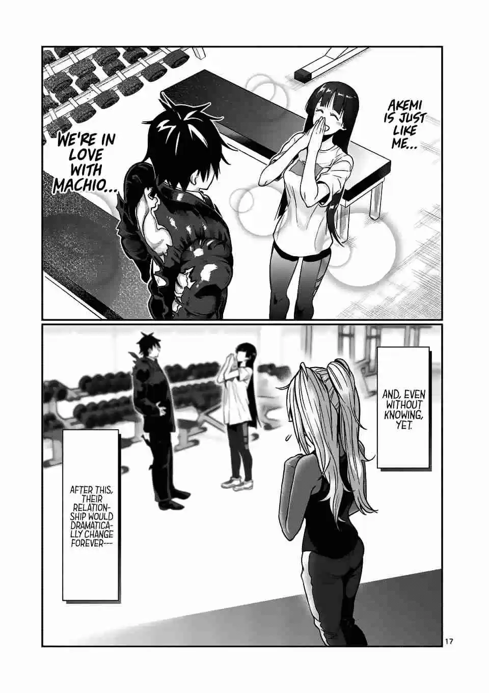 Danberu nan kiro moteru? Ch. 55 Personal Training