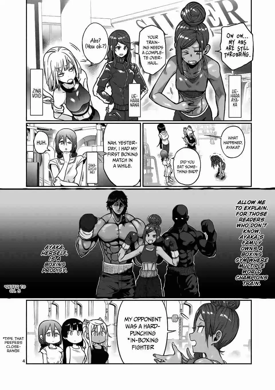 Danberu nan kiro moteru? Ch. 56 Ab Workouts