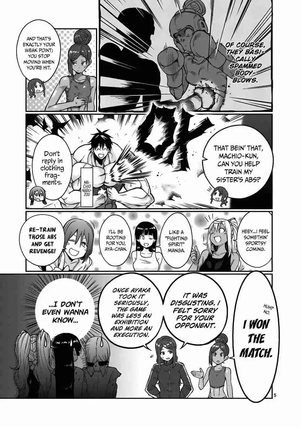 Danberu nan kiro moteru? Ch. 56 Ab Workouts